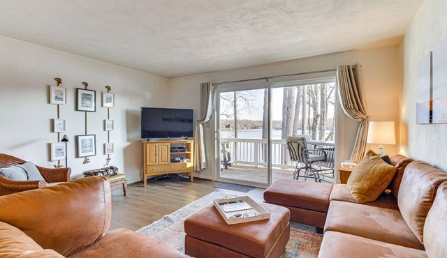 Lakefront Moneta Home w/Community Dock!