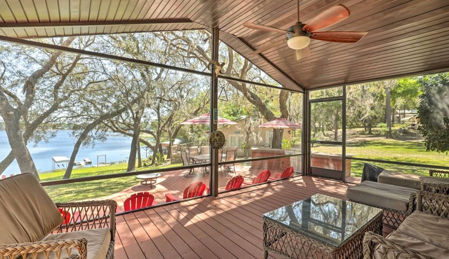 Lakefront Nature Escape! Cabin in Keystone Heights