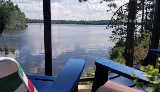 Lakefront oasis.