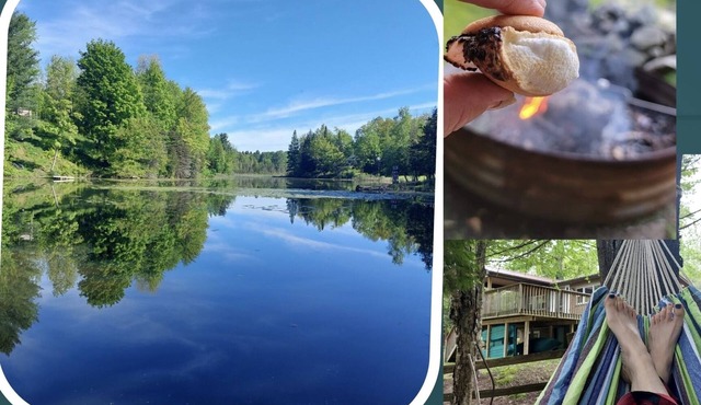 Lakefront Oasis GameRm/Sauna/Fire-pit/DogFriendly/Fishing