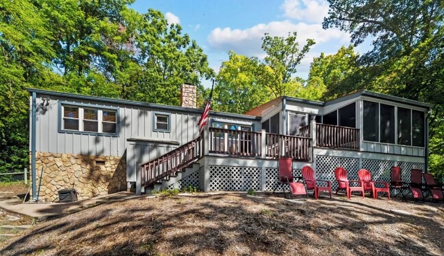 Lakefront Oasis with Private Cove, Dock, and Dark Sky Nights on Kerr Lake