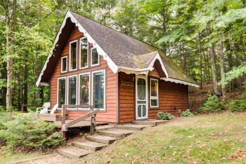 Lakefront Ogema Vacation Rental Cabin with Fire Pit!