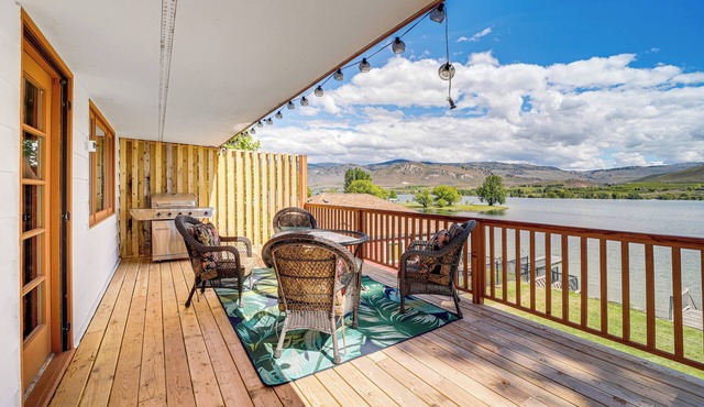 Lakefront Oroville Paradise: Private Beach & Dock!