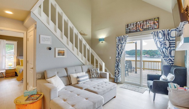 Lakefront Ozarks Home: Deck + Boat Dock!