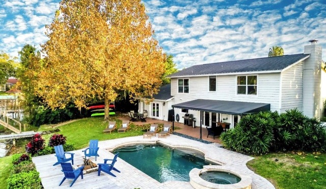 Lakefront Pool Home w/ Game Room, Epic View, Kayaking