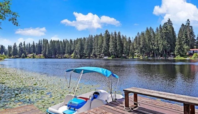 Lakefront private camp site