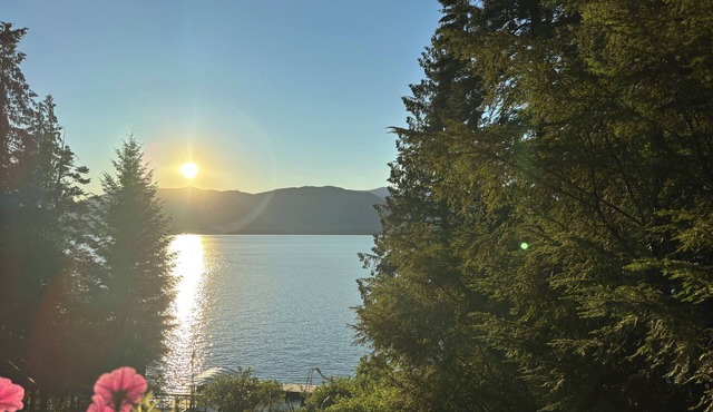 Lakefront Property/Water slide/Dock Access/Hot Tub/Grill/10 mins to Sandpoint!