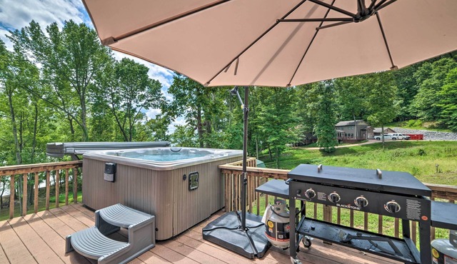 Lakefront 'Rest-Ashored' Home w/Private Dock!