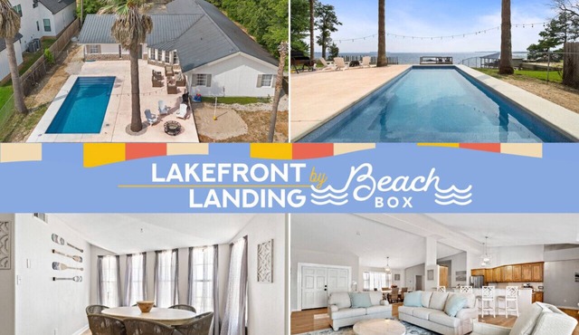 Lakefront Retreat with Pool, Dock & Game Room