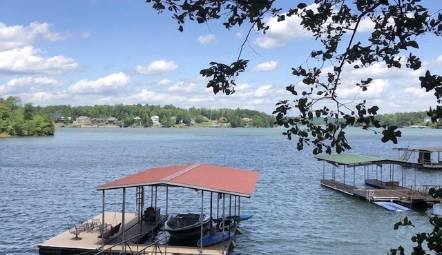 Lakefront Retreat "A Happy Place" with Panoramic Views on Lewis Smith Lake