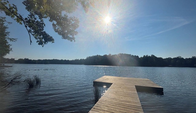 Lakefront Retreat: Dock, Beach & Water Adventures in Hillsborough, NC