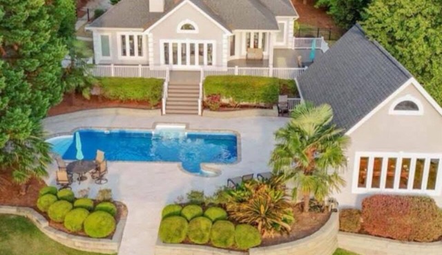 Lakefront Retreat with Pool and Room For Everyone!