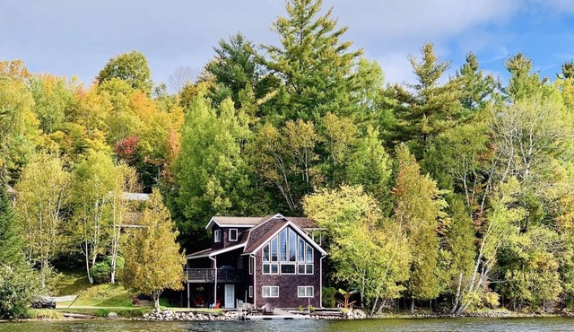 Lakefront Retreat on Lake Flower near Lake Placid