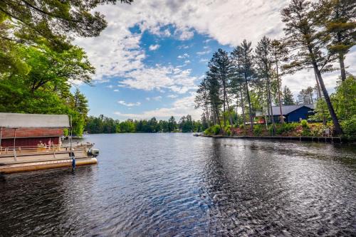 Lakefront Retreat w/Dock, Deck & Yard in Elcho!