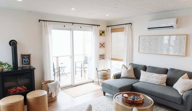 Lakefront Retreat with Kayaks, Fire Pit & Dock