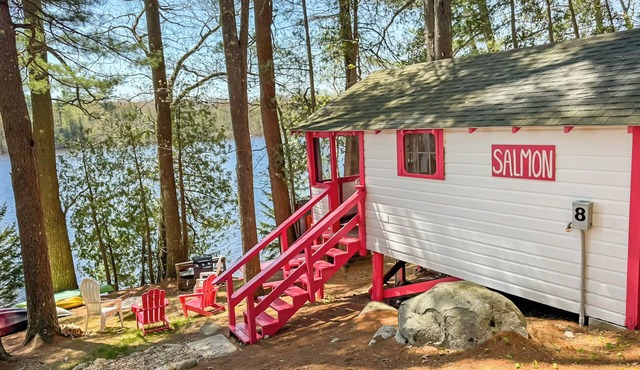 Lakefront Salmon Tiny Cabin @ Getogether Stays