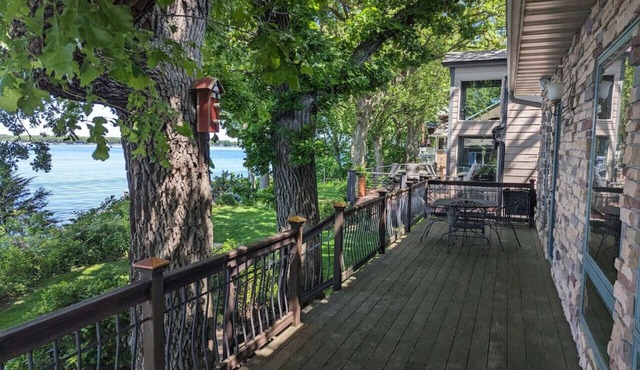 Lakefront Sunset Views w/Private Dock & Hoist