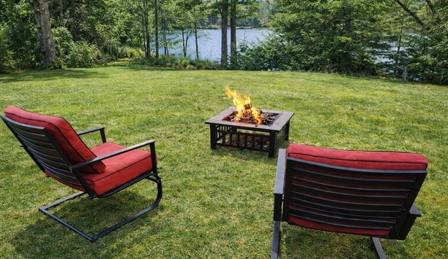 Lakefront townhome on Tripp Lake in the Adirondacks, minutes from Gore Mountain skiing, Lake George, hiking, kayaking, and year-round outdoor adventure.