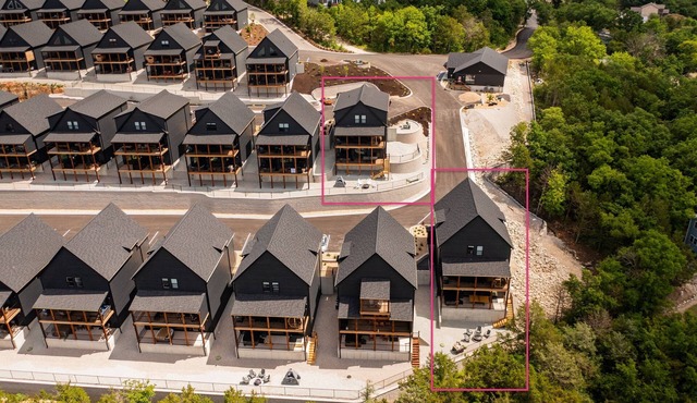 Lakefront | Two homes (sleeping 46) golf simulators, outdoor saunas, & hot tubs