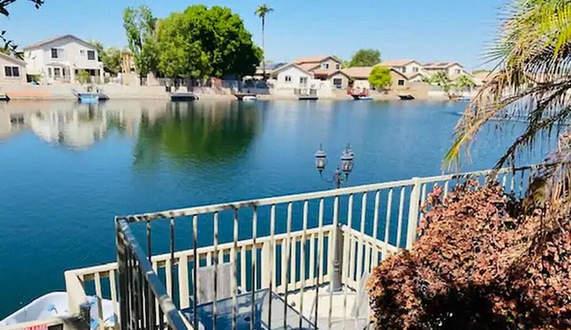 Lakefront Villa with Heated Pool