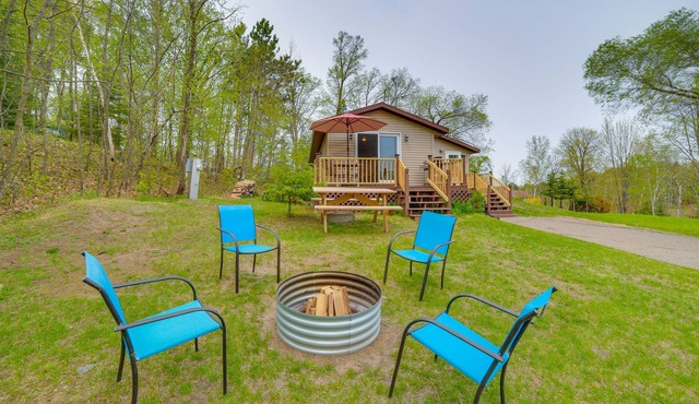 Lakefront Wisconsin Home w/Boat Dock & Fire Pit!