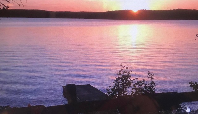 Lakefront with pool table