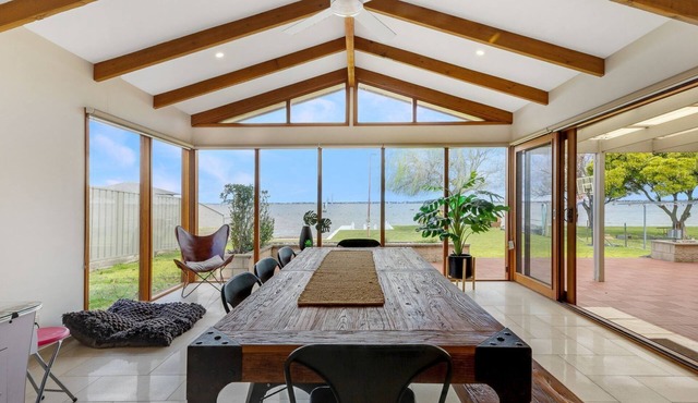 Lakehouse 61 - One of Mulwala's finest houses with its own private boat ramp and boat mooring.