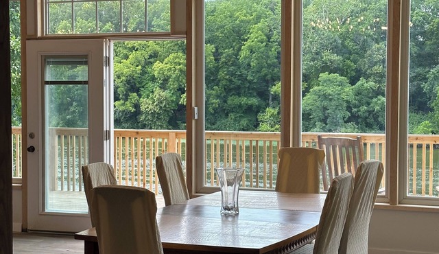 Lakehouse with water access