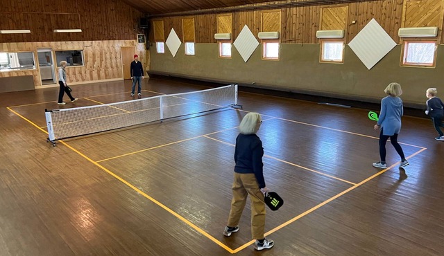 Lakeside 13BR house with Indoor Pickle Ball + Sauna, Lakeside Property with Indoor Pickle Ball!