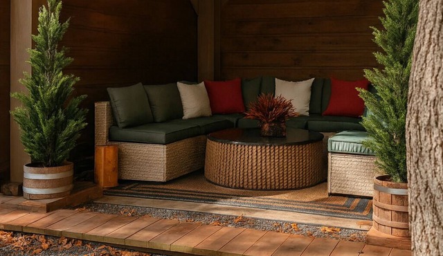 Lakeside Cabin Retreat: Access to Pools, Tennis, Sauna + Beaches