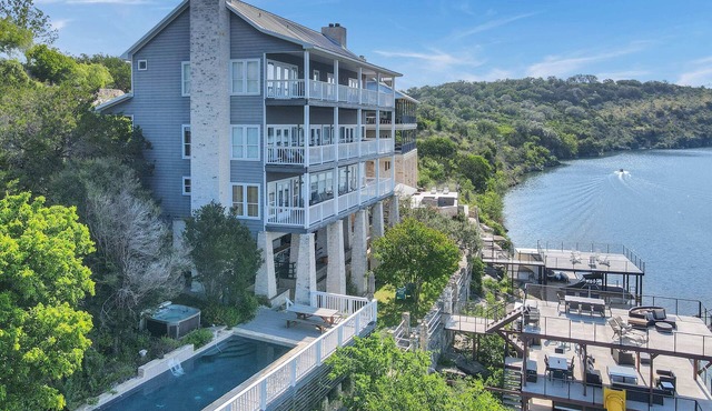 Lakeside Cliff Retreat | Concierge Services | Pool | Hot Tub
