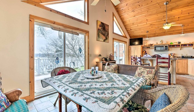 Lakeside Cottage Escape with Private Dock & Deck!