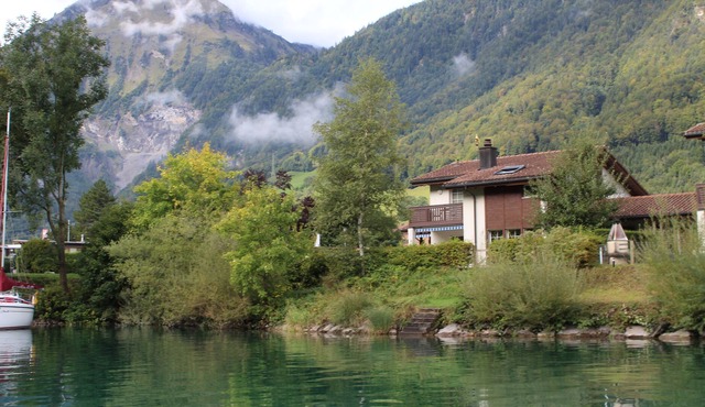 Lakeside Home in the Alps