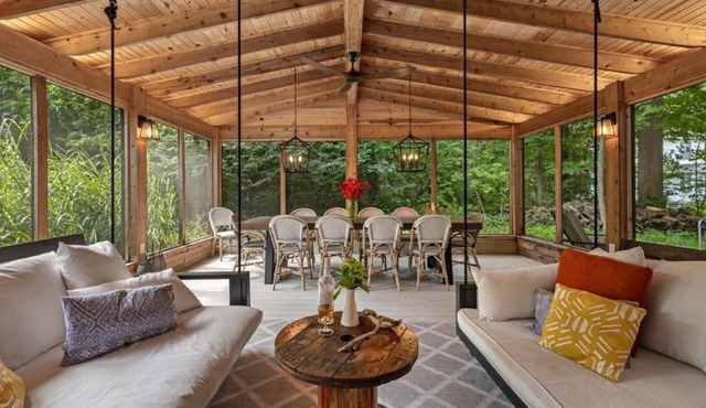 Lakeside Home With 40 FT of Private Beach!