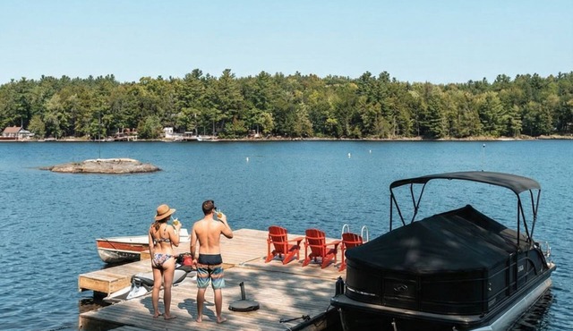 Lakeside Log Cabin - Kayak - SUP - Sauna - Pet