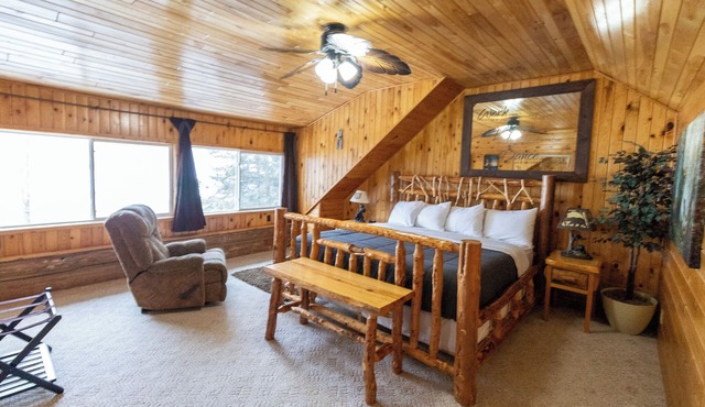 Lakeside Log Home with Pontoon & Game Room - Perfect for Families & Getaways!