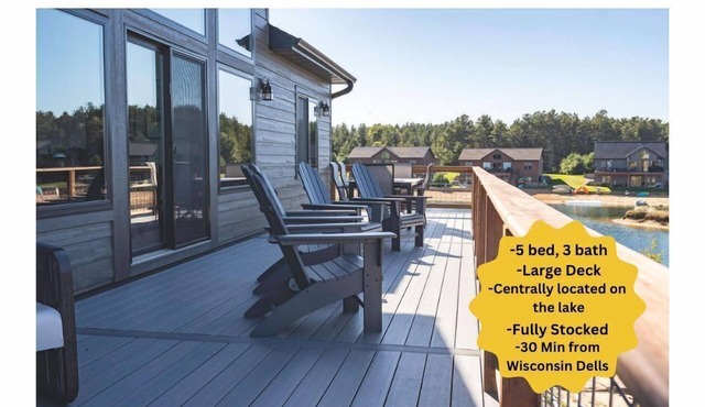 Lakeside Luxe Haven | NEW Modern Cozy Lakeside Beach House near Castle Rock Lake