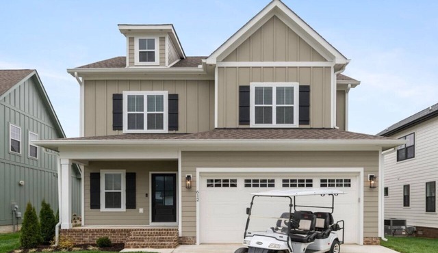 Lakeside Retreat with Golf Cart, Game Room, Fireplace, Pool