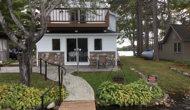 Lakeside vacation rental on Musser lake in north central WI