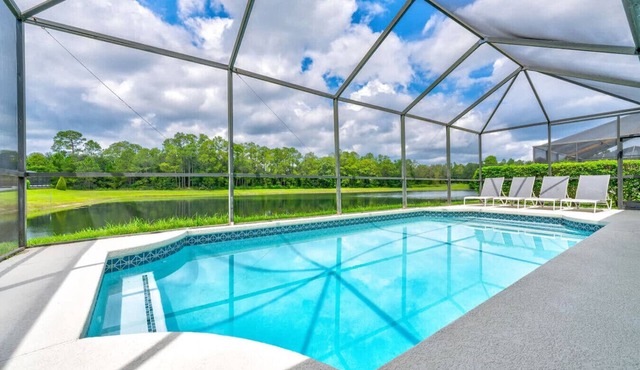 Lakeview Home w/Heated Pool & Game Room