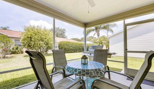 Lanai & Golf Cart: The Villages Vacation Rental!