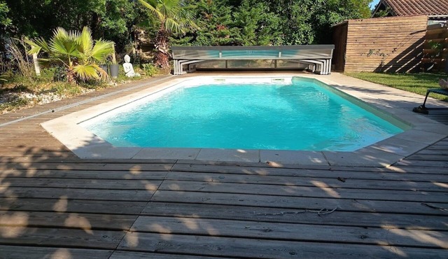 Landaise le lagunak with heated pool 900 M from the beach