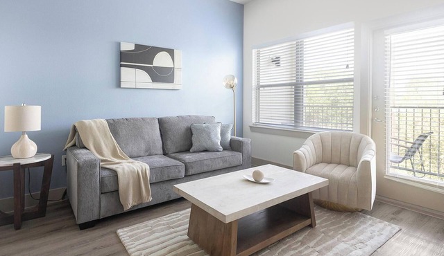Landing | Beautiful 1BD, Gym, Yoga Studio