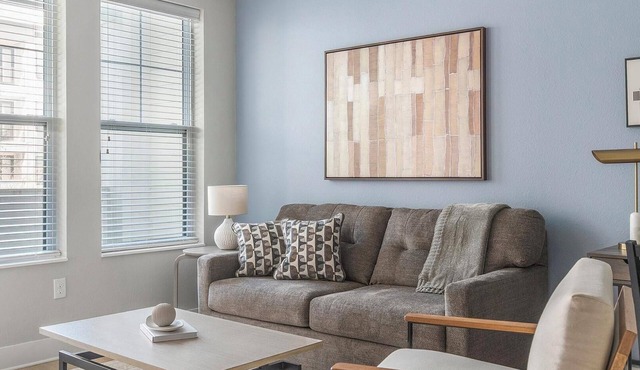 Landing | Chic 1BD, Gym, Courtyard