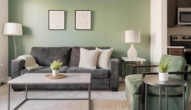 Landing | Chic 1BD, Yoga Studio, Clubhouse