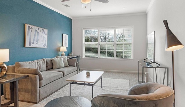 Landing | Modern 1BD, Pool, Clubhouse