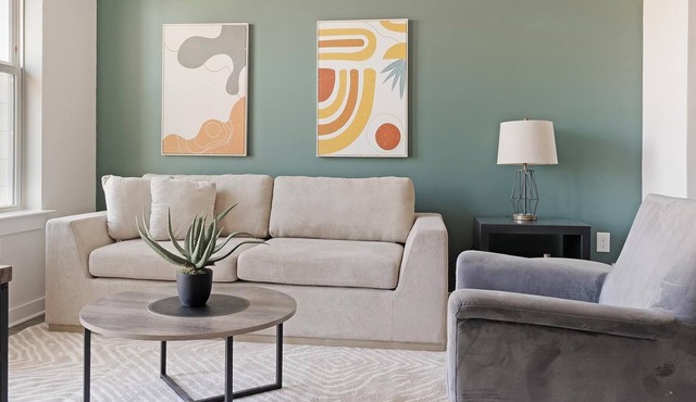 Landing | Modern 1BD, Pool, Yoga Studio