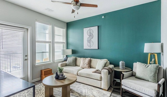 Landing | Modern 1BD, Yoga Studio, Clubhouse