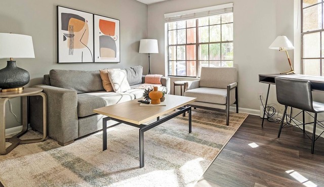 Landing | Stylish 1BD, Gym, Courtyard