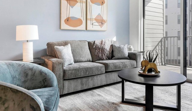 Landing | Stylish 1BD, Gym, Yoga Studio